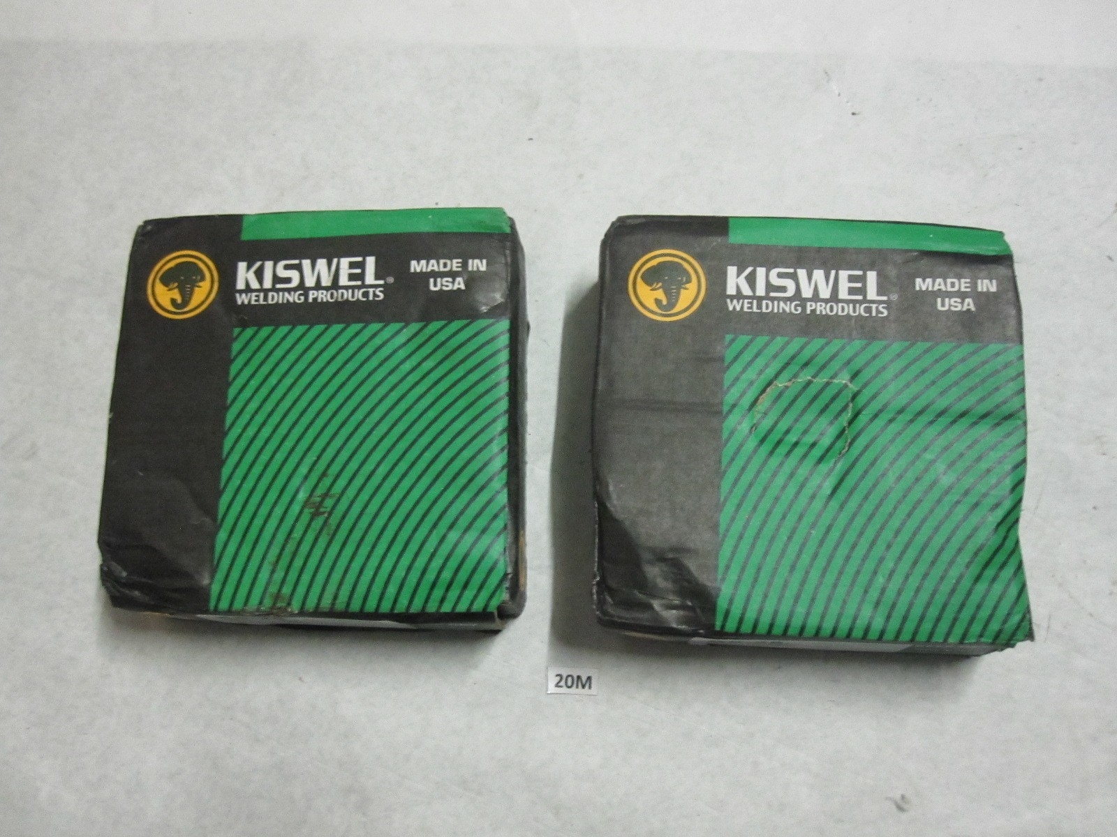 Genuine 2 QTY Kiswel 10lbs KC-28 MAG Welding Solid Wire Spools .035″ Dia ER70S-6
