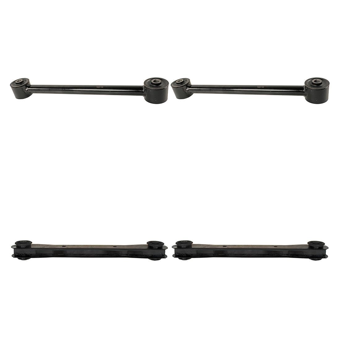 4pc Front Upper Lower Control Arms 06 Ram 1500 03 Ram 2500 3500 4WD