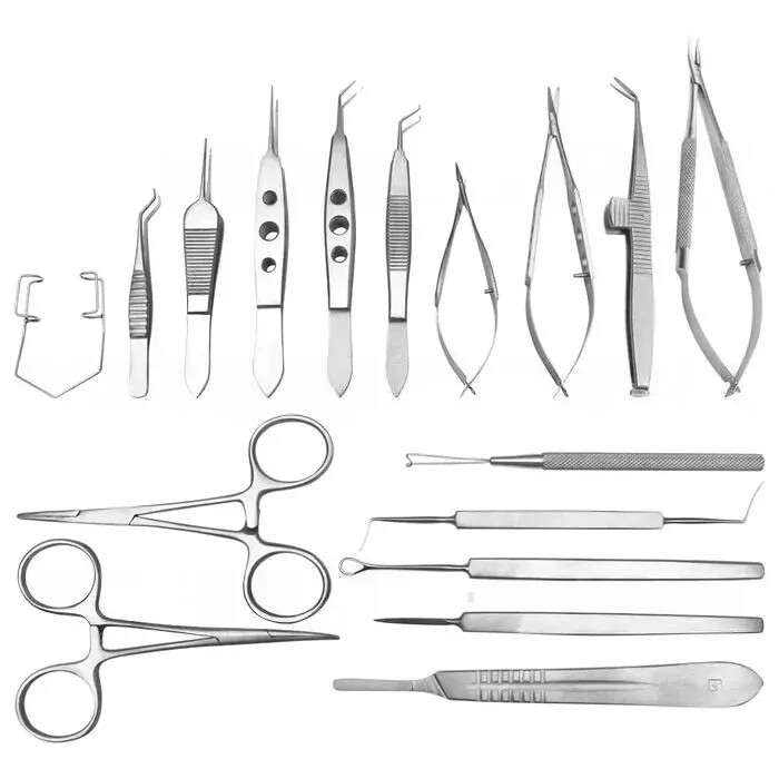 17PCS CATARACT SURGERY INSTRUMENT SET