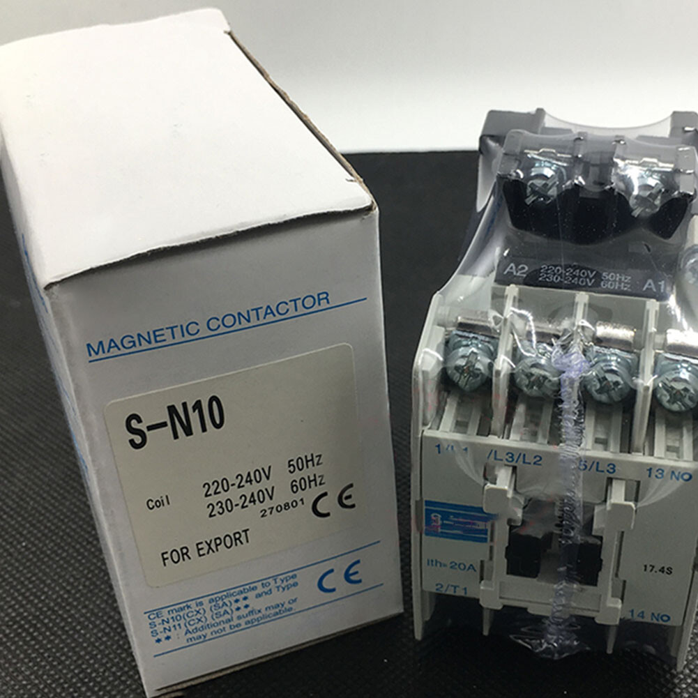 Contactor S-N10 For Mitsubishi AC110V 220V 380V 24V 36V 48V 50/60Hz 1a
