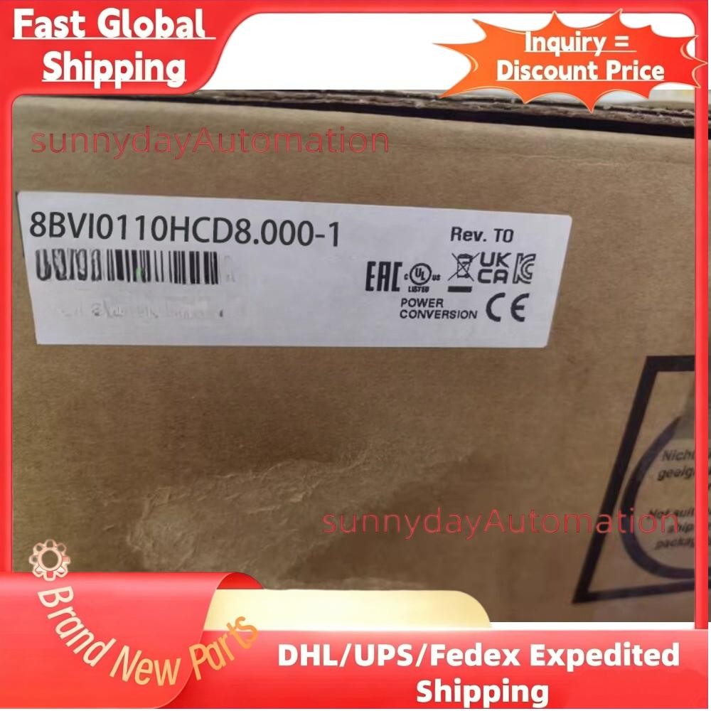 Brand New Sealed 8BVI0110HCD8.000-1 Servo Drive New In Box Expedited Shipping