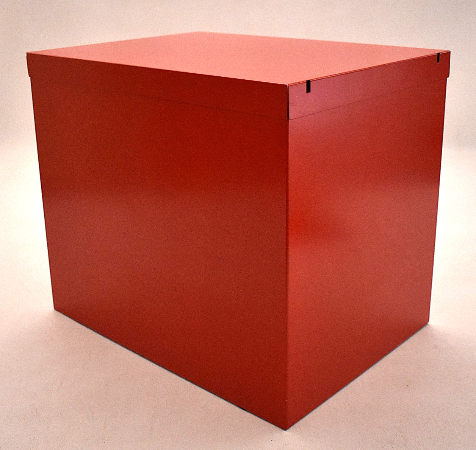 Bisley 5 Drawer Cabinet Inserts Red Metal Exc Cond 15” deep x 13” ht x 11” wide
