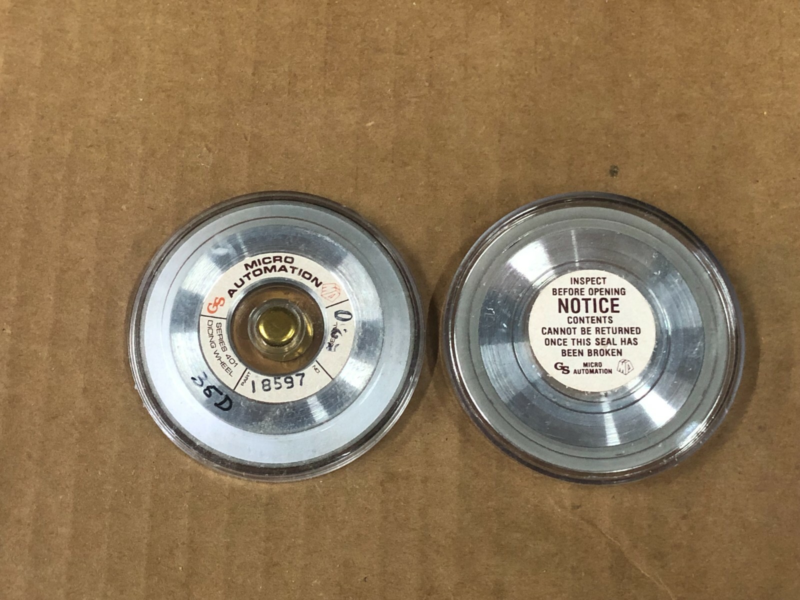 10 Pc Micro Automation Dicing 18597 Blade  NEW Free Shipping lower 48 states