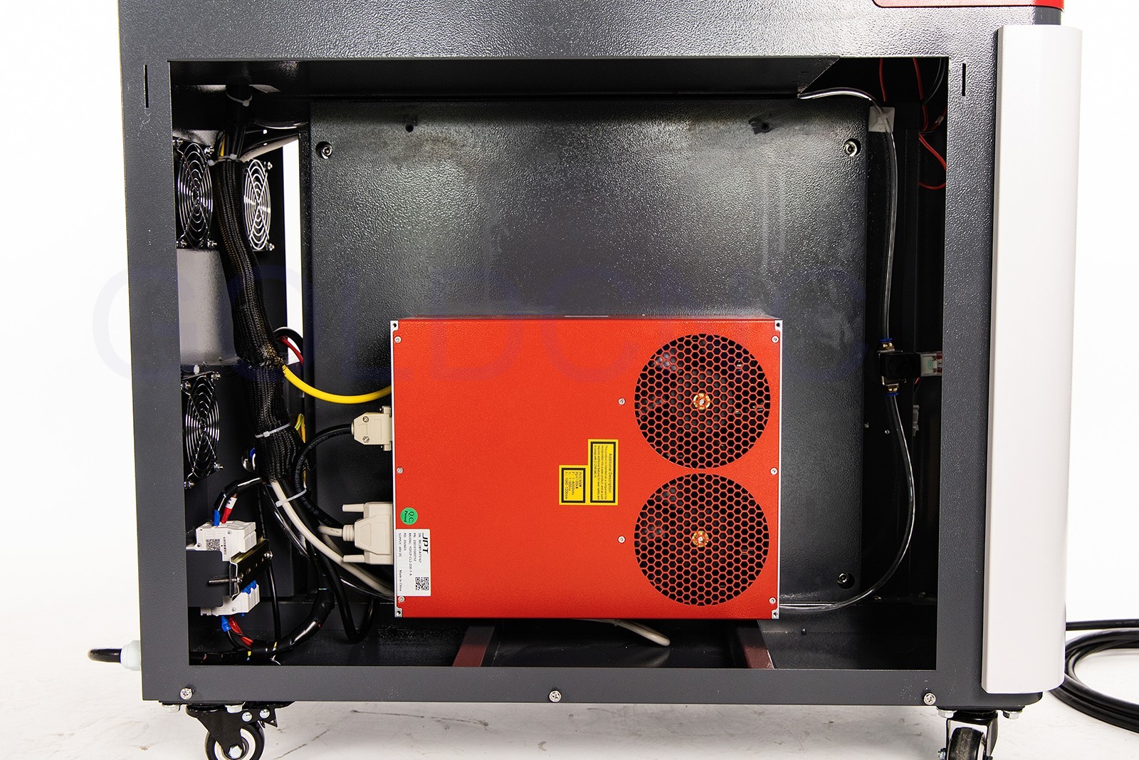 US SHIP 300W JPT Pulsed Laser Cleaning Machine Wood Laser Rust Oil Paint Removal