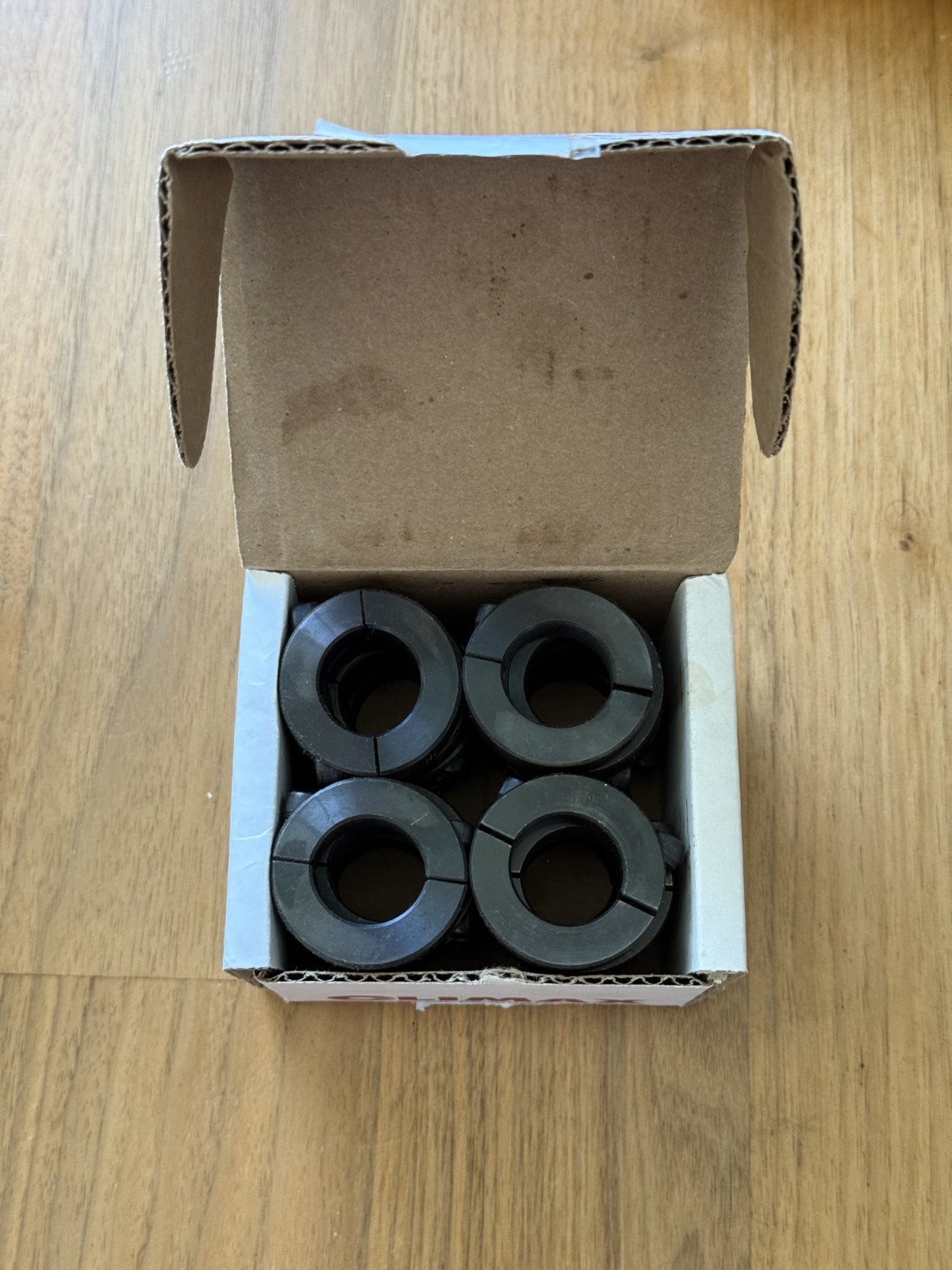 Box of 20 – Climax Metal Products 2C-100 Shaft Collar, 2-Piece, 1inch Clamp On