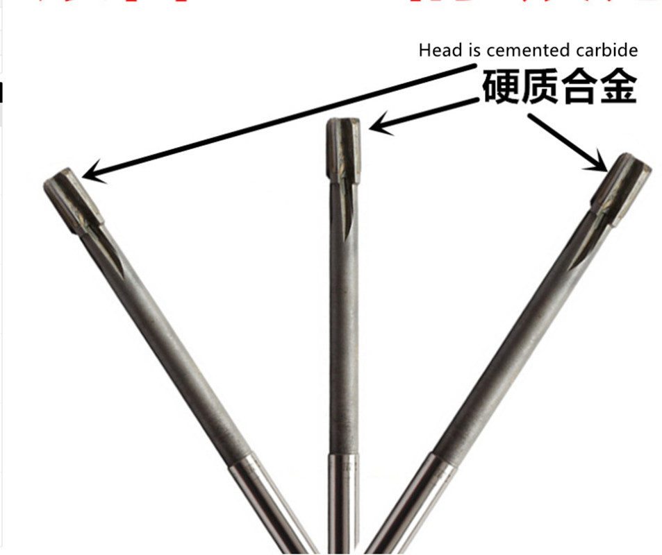 New 1pc 19.66mm Carbide Tip Straight Shank Machine Chucking Reamer