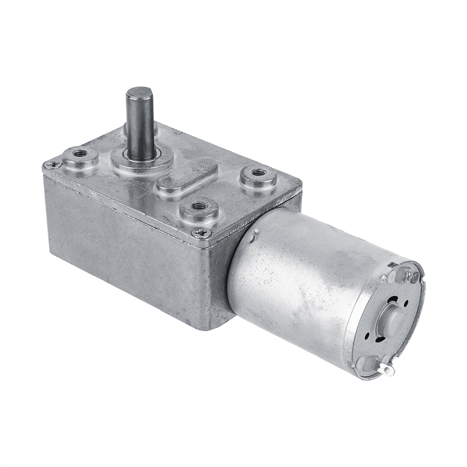 6RPM Reversible High Torque Worm Geared Motor DC 12V Reduction Electric Motor
