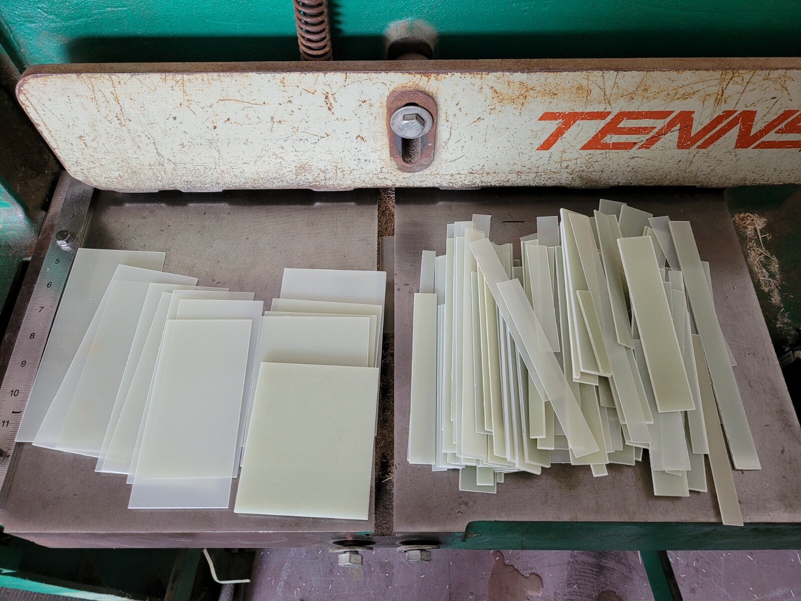 4 lbs. G10 FR-4 Phenolic Epoxy Fiberglass Sheet unclad Laminate.030,.060,.125