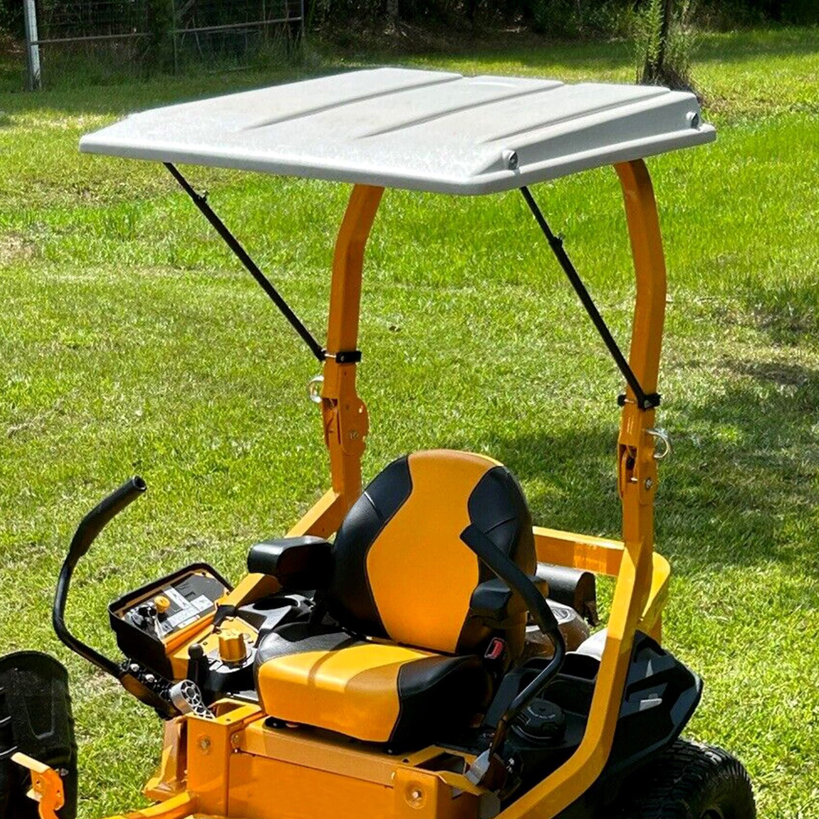 For John Deere Universal Tractor Lawn Mower Top Canopy 2″ x 2″ or 2″ x 3″ ROPS