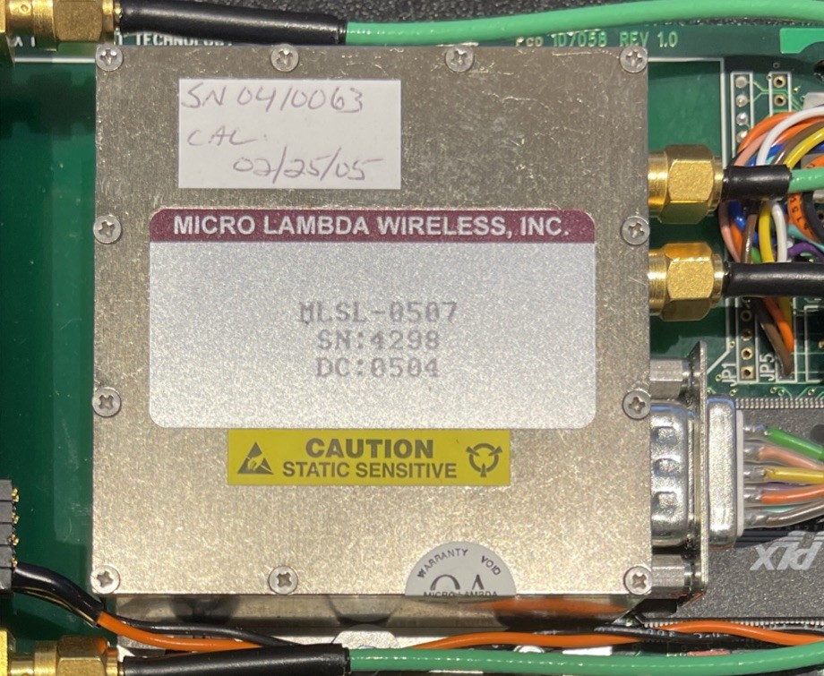 Micro Lambda ML SL-0507 5.0-7.0 GHZ Synthesizer