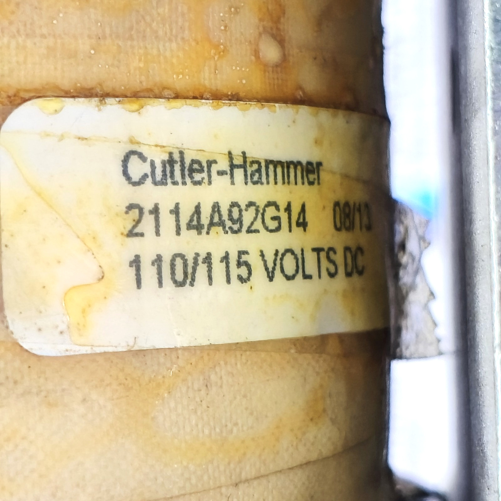 CUTLER-HAMMER TYPE DPM CONTACTOR 1250A 1000VDC 2120A07G13