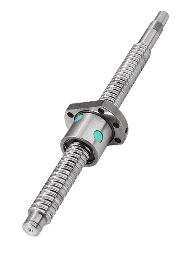 1 pcs SFUL2505–800mm Left Hand Ballscrew & BF20/BK20 Machine end CNC