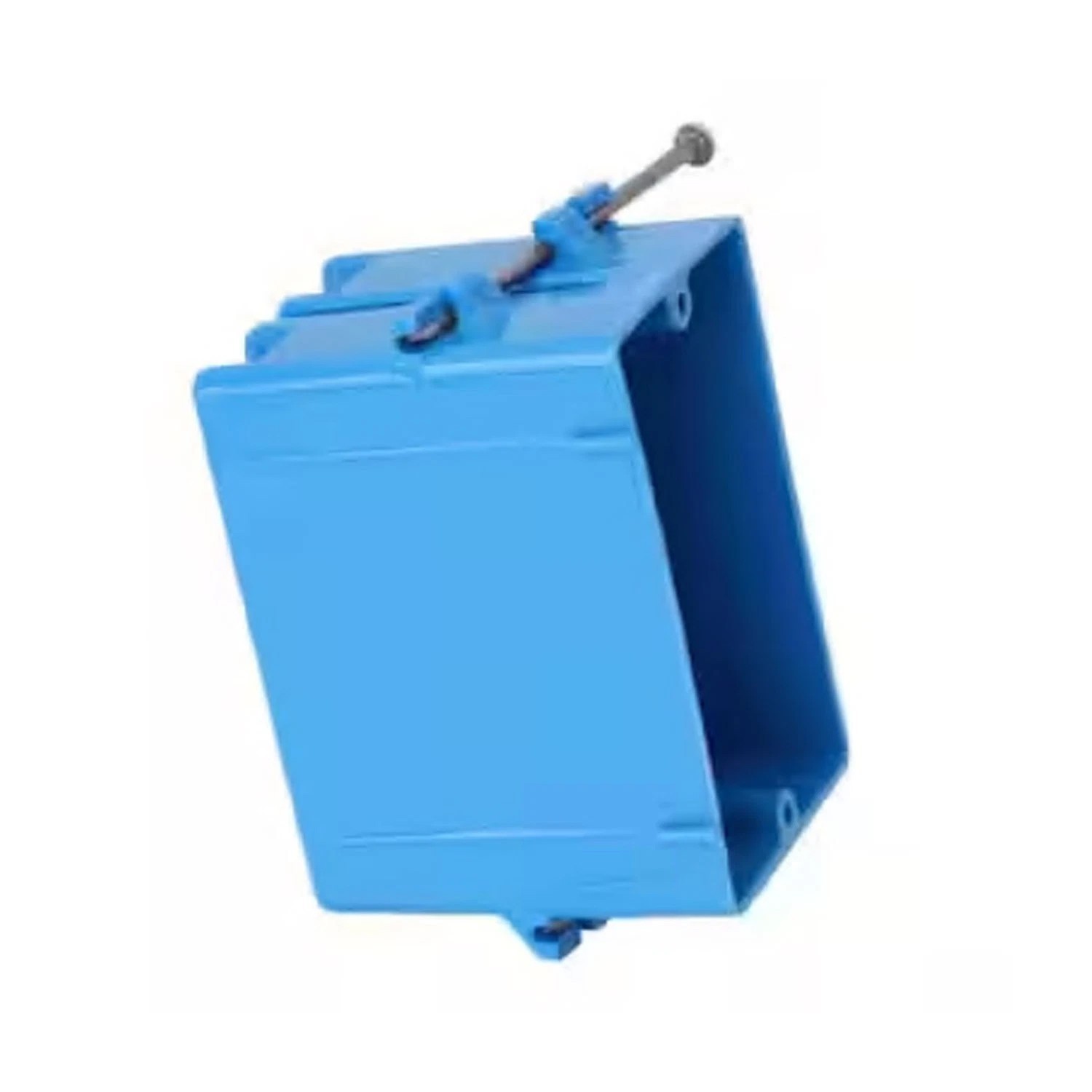 1-Gang 22 cu. in. New Work Electrical PVC Electrical Outlet Box (B122A-UPC)