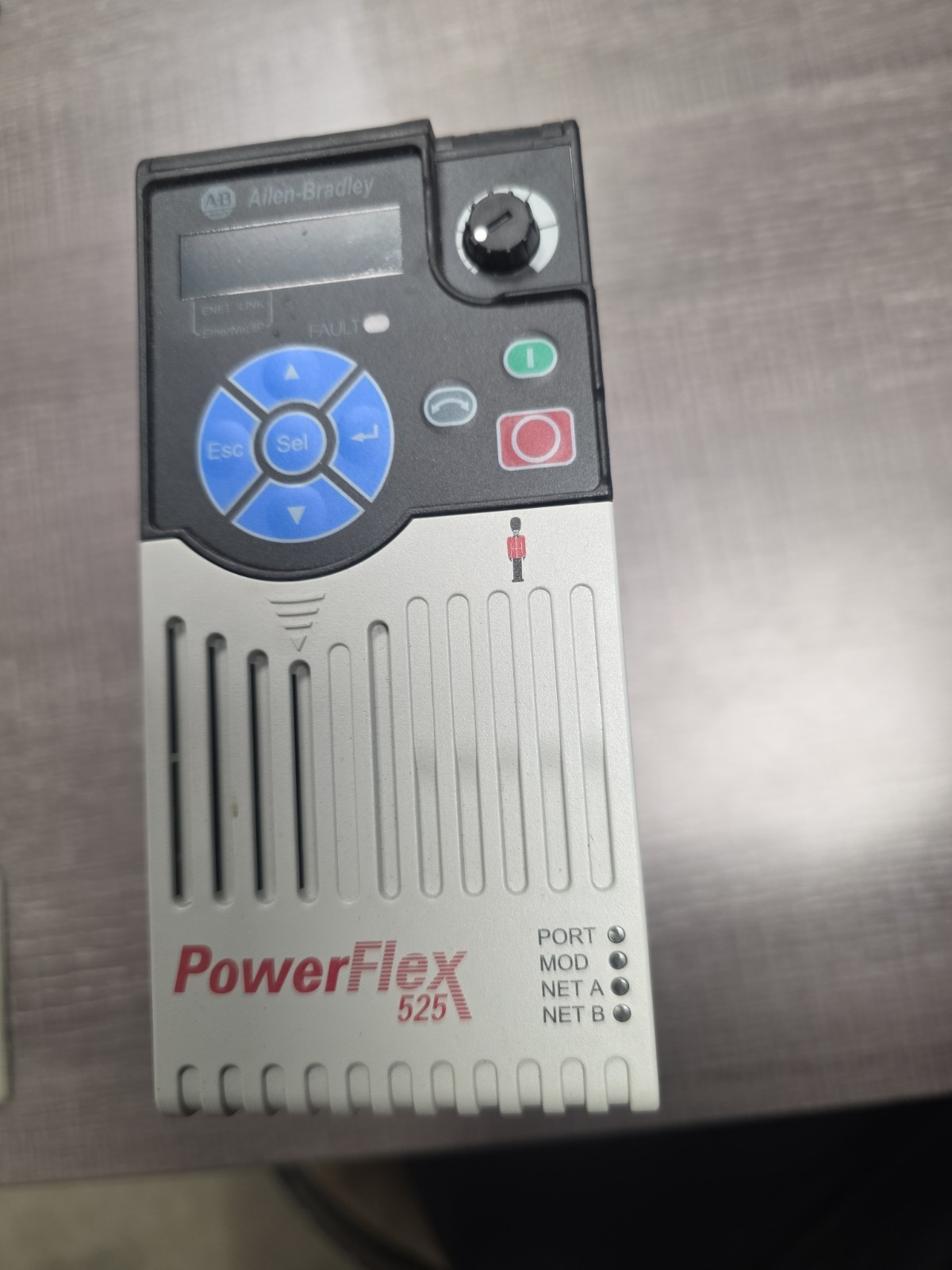 Allen-Bradley PowerFlex 525 25B-D6P0N104 480V 3-Phase 2.2KW 3HP VFD