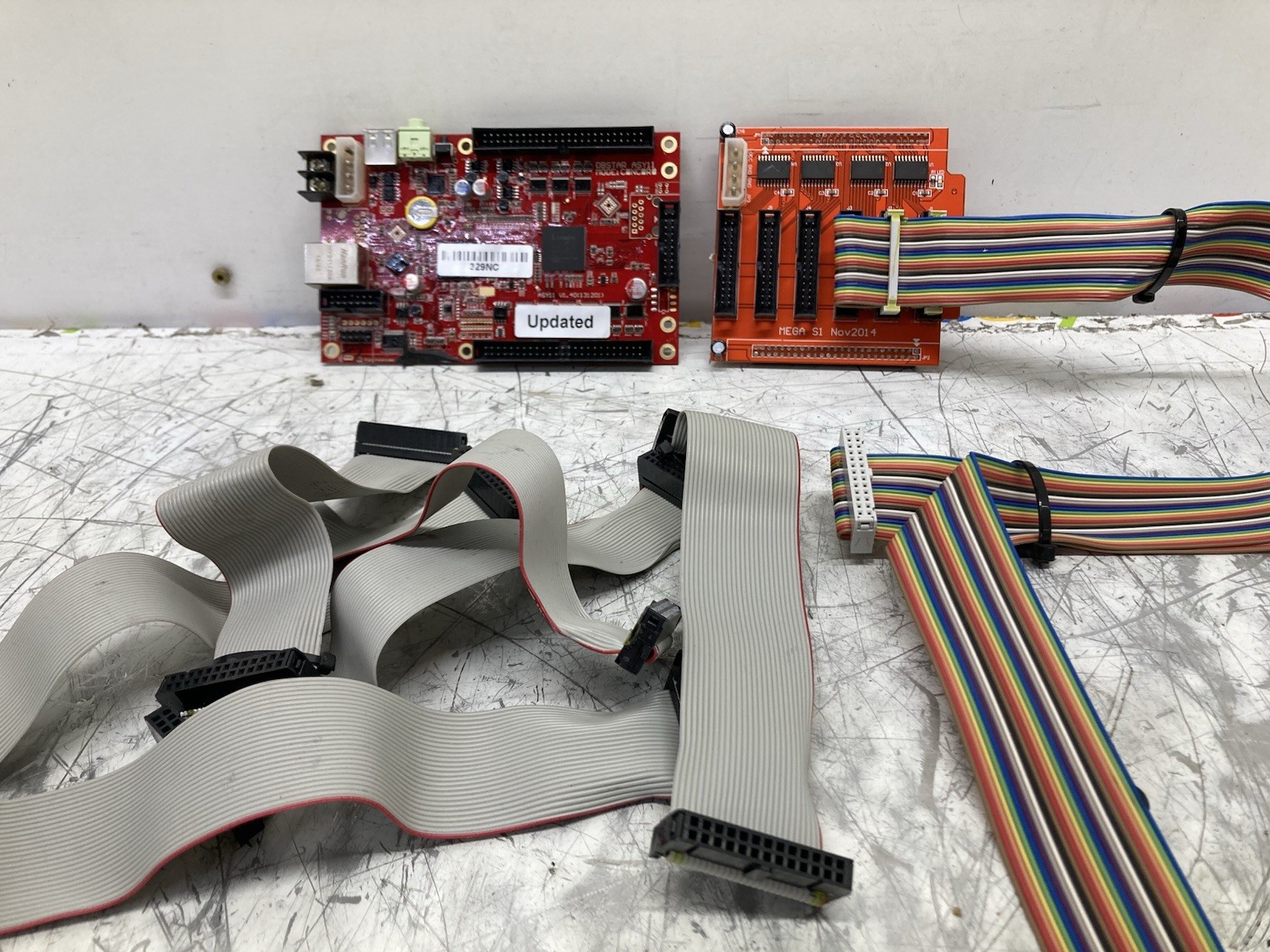 DBSTAR ASY11 V1.40 & MEGA S1 NOV2014 DAUGHTER BOARD LED SIGN MEGA LED OP32-24RG