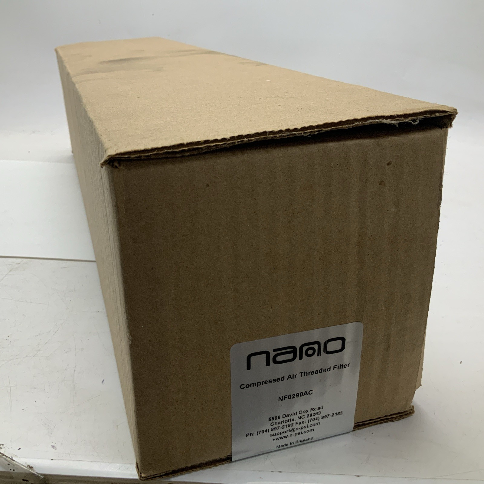 NEW NANO COMPRESSED AIR THREADED FILTER NF0290AC E0325AC 122F (50C)