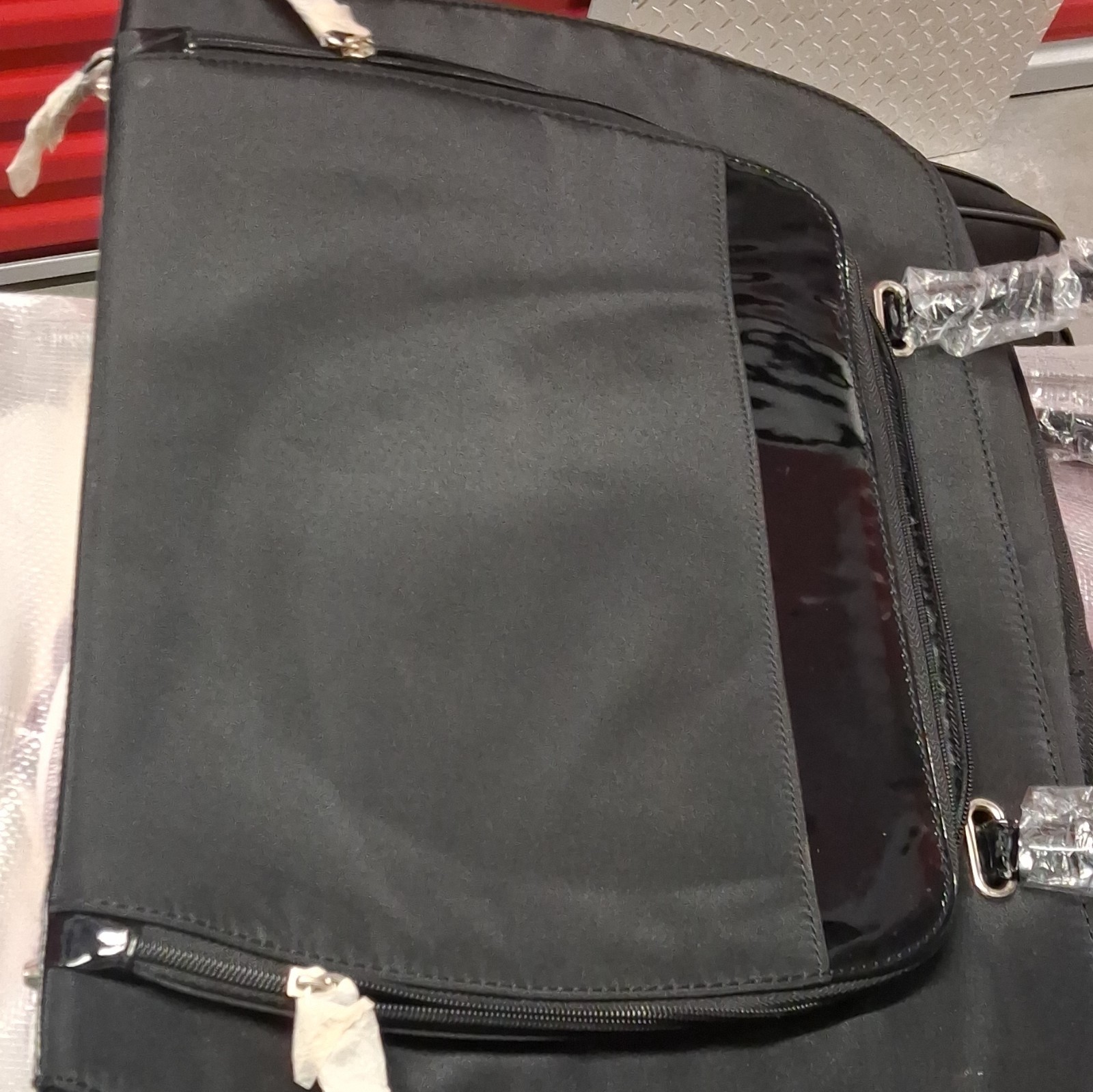 C&G Black Daily Use Binder with Handles, Calculator Holder, Front Insert Pocket