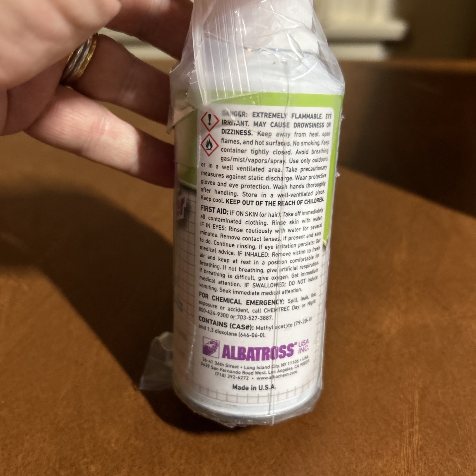 Albachem VLR Vinyl Lifter for Fabric – Fast-Drying & No Residue Vinyl Remover (6