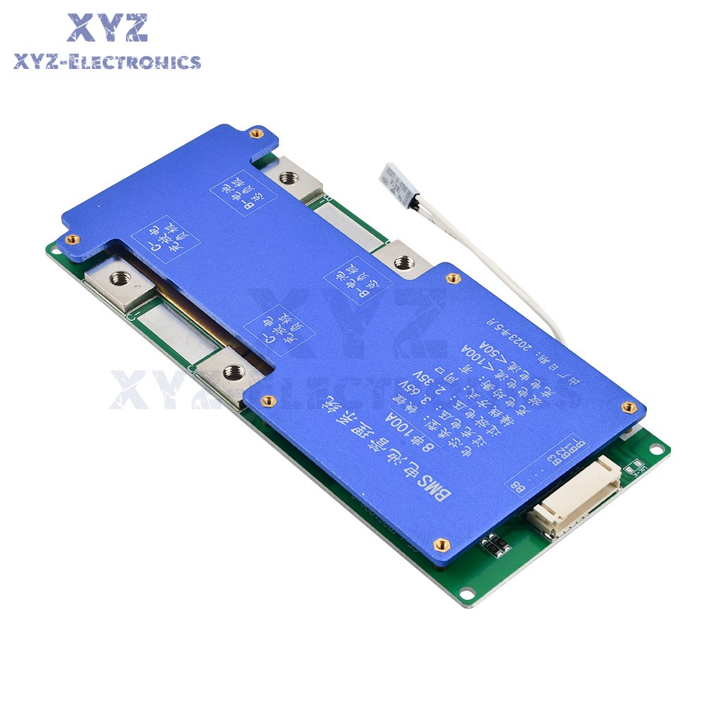 4S 14.6V / 8S 24V 100A BMS LiFePO4 Battery Balance Charge Protection Board