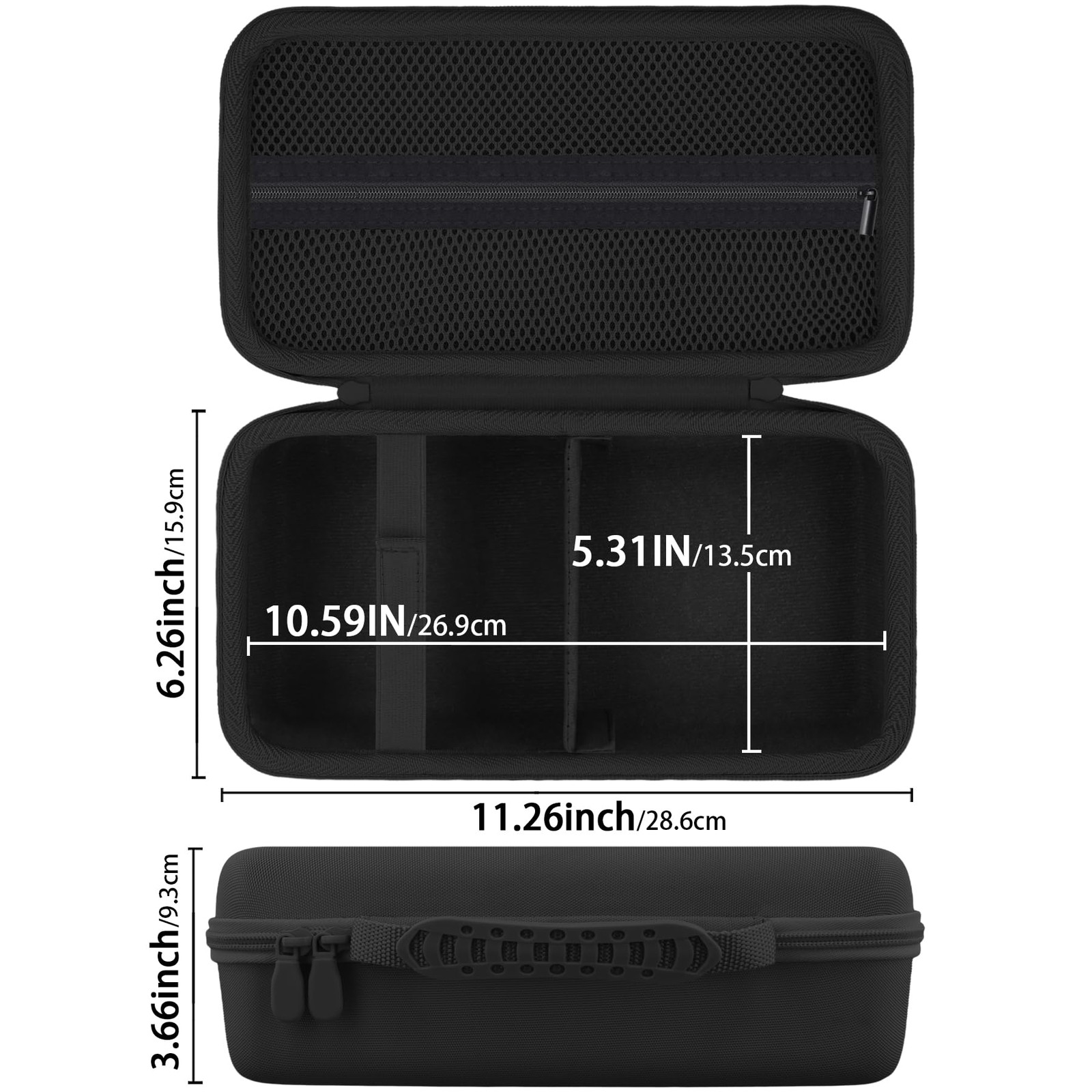 Label Printer Case with Brother P-Touch Cube Plus PT-P710BT Bluetooth Label M…