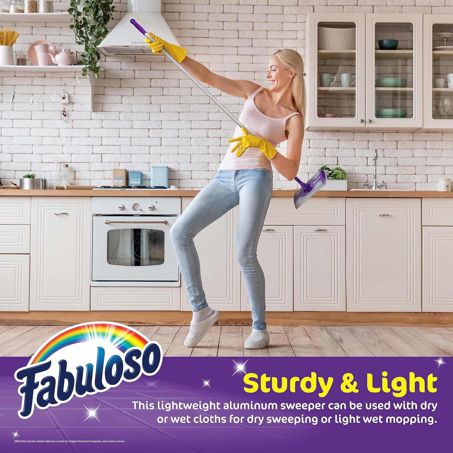 Fabuloso Dry and Wet Sweeper with Bonus 12 One Size,