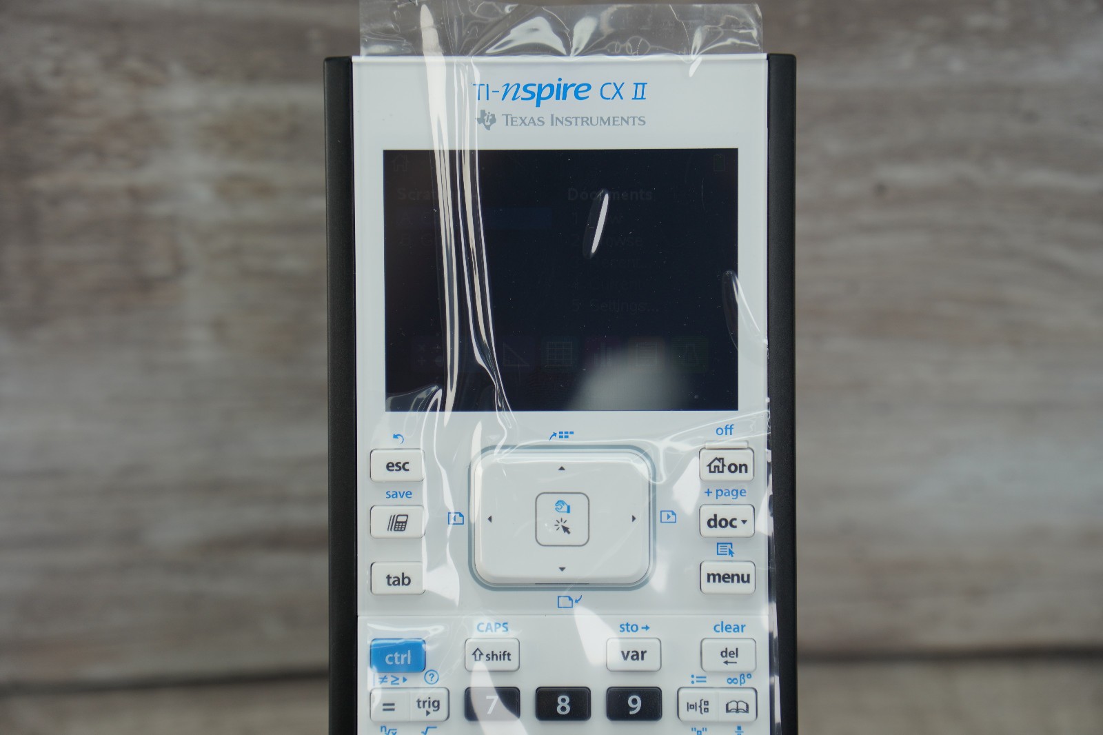 Texas Instruments TI-Nspire CX II Graphing Calculator White/Blue Free Shipping!