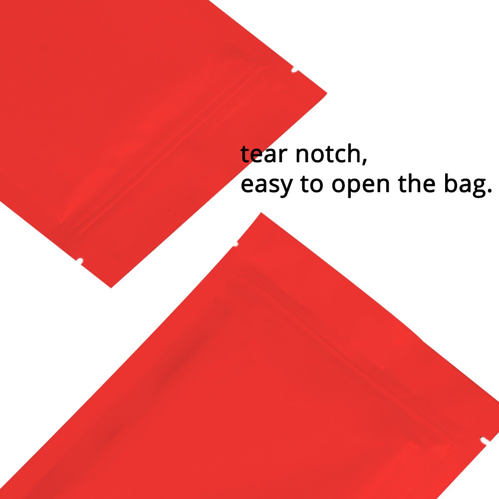 14g Custom Printed 5.5×7.75in Mylar Bags Odor Proof Resealable For Candy