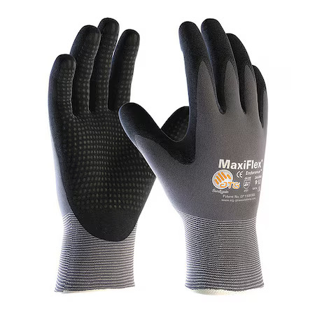 Pip 34-844/Xl Maxiflex Coated Gloves, Foam Nitrile, Seamless Knit, Dipped, Ansi