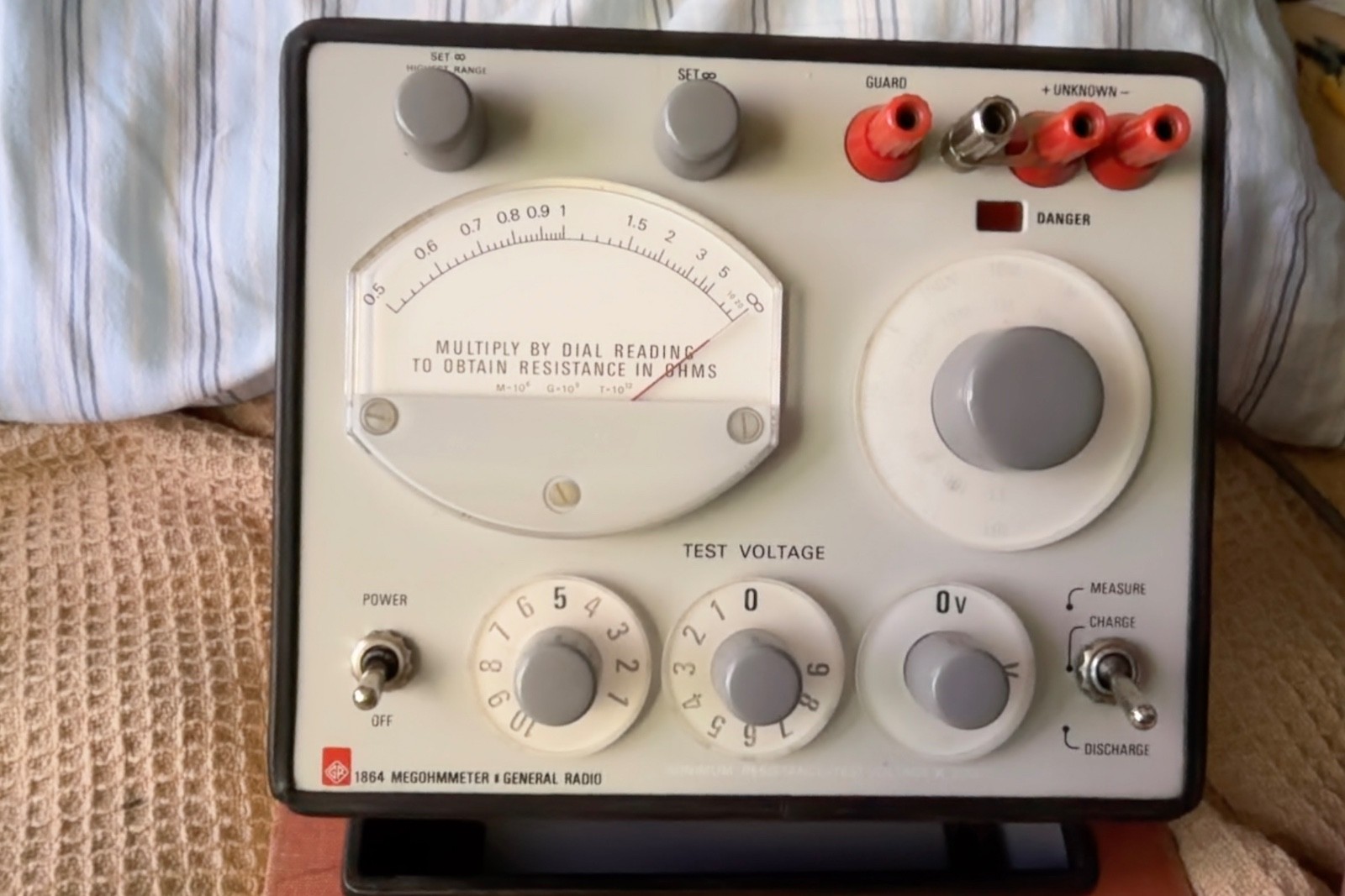 General Radio 1864 megohmmeter