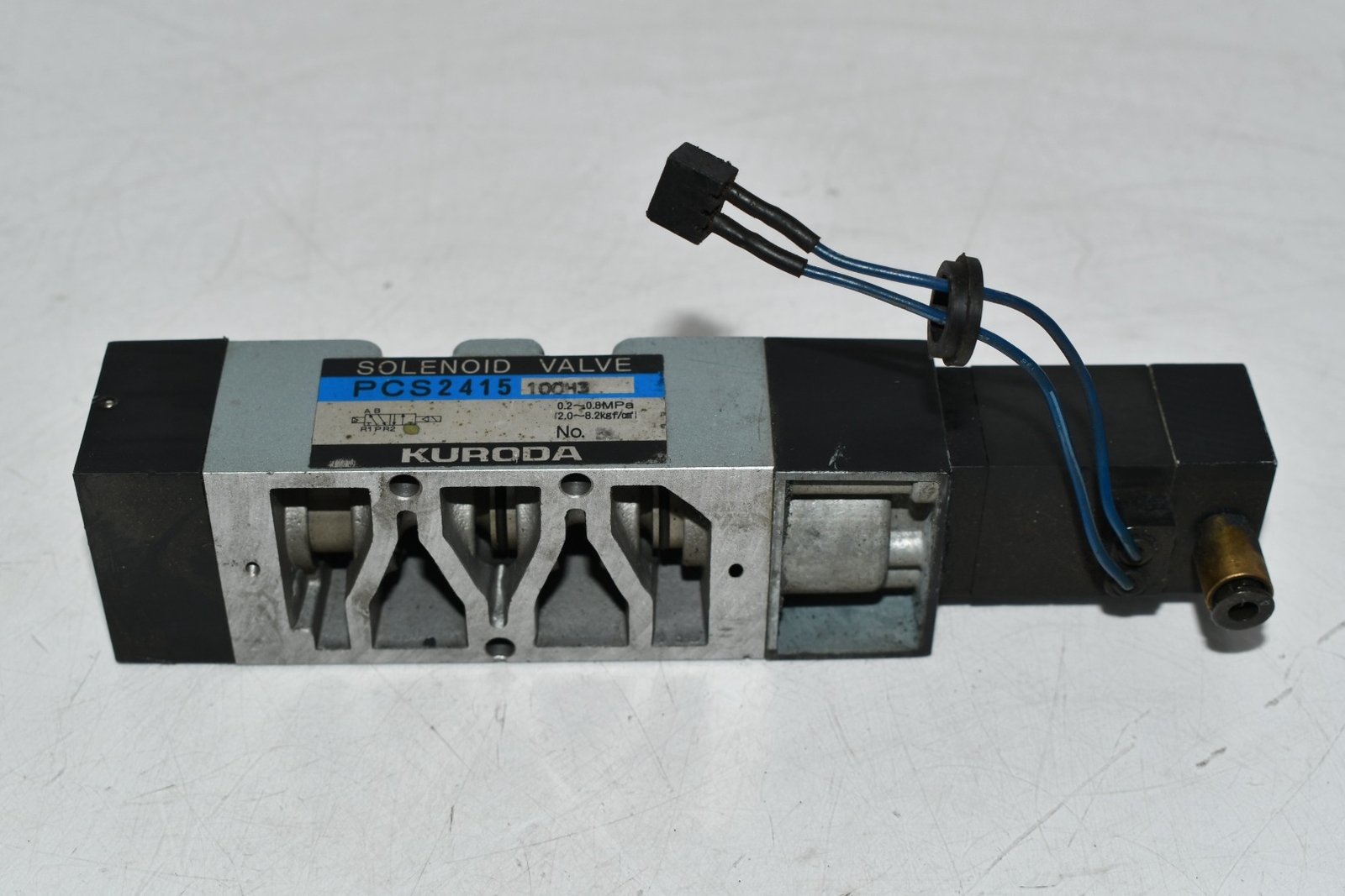 Kuroda PCS2415 100H3 Solenoid Valve 100/110v-ac 0.2-0.8 MPa