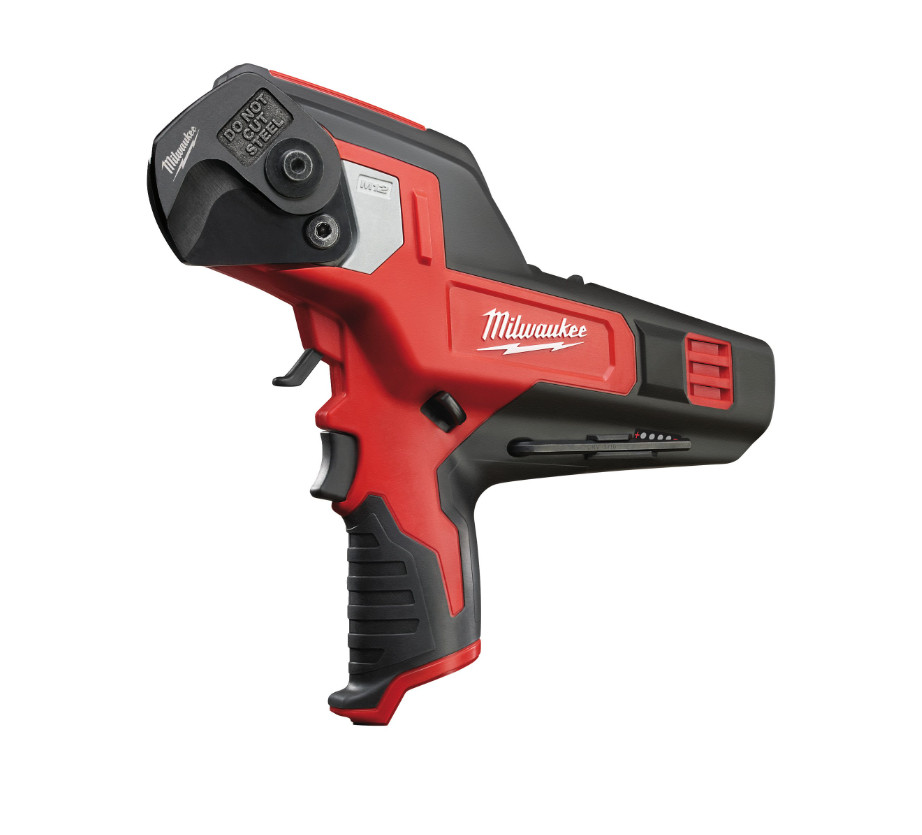 Milwaukee M12 CC-402C Cable Cutter Kit 2x 4.0Ah Batteries Charger Case 12V