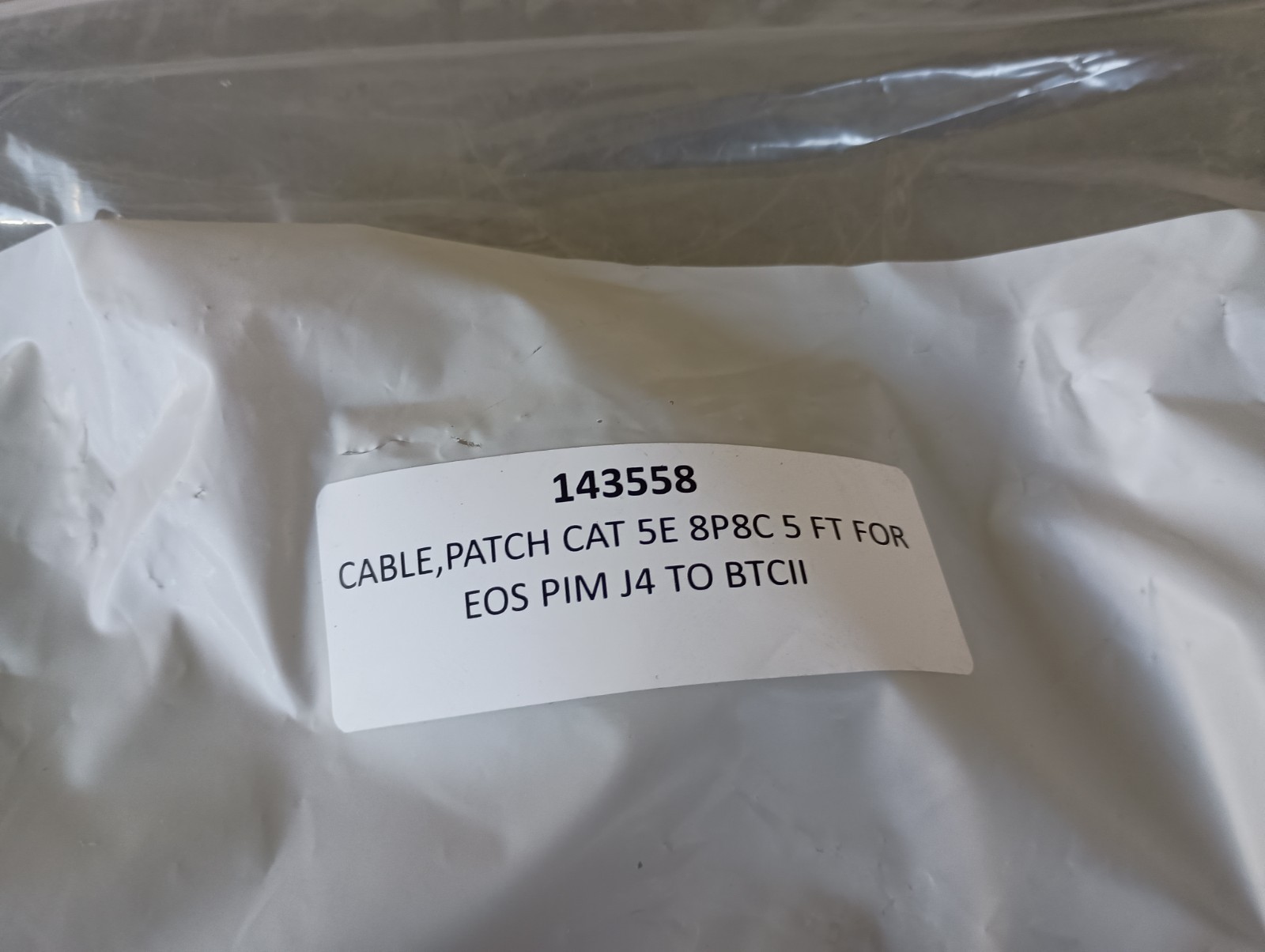 NEW PVI CONQUEST WATER HEATER GENUINE OEM 143558 PATCH CABLE