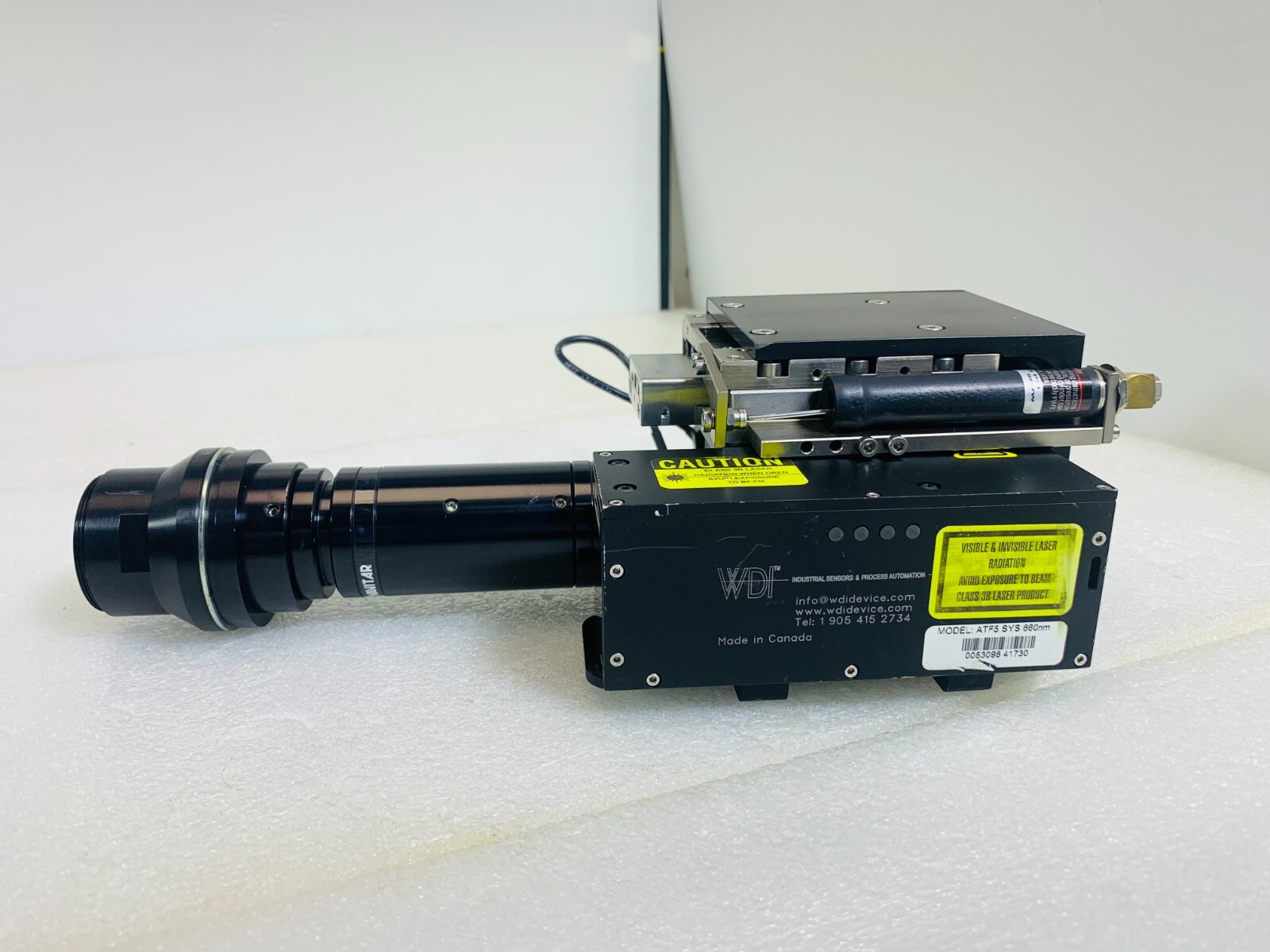 WDI ATF5 SYS 660nm & Navitar 1-64299 & 1-51820 Lens