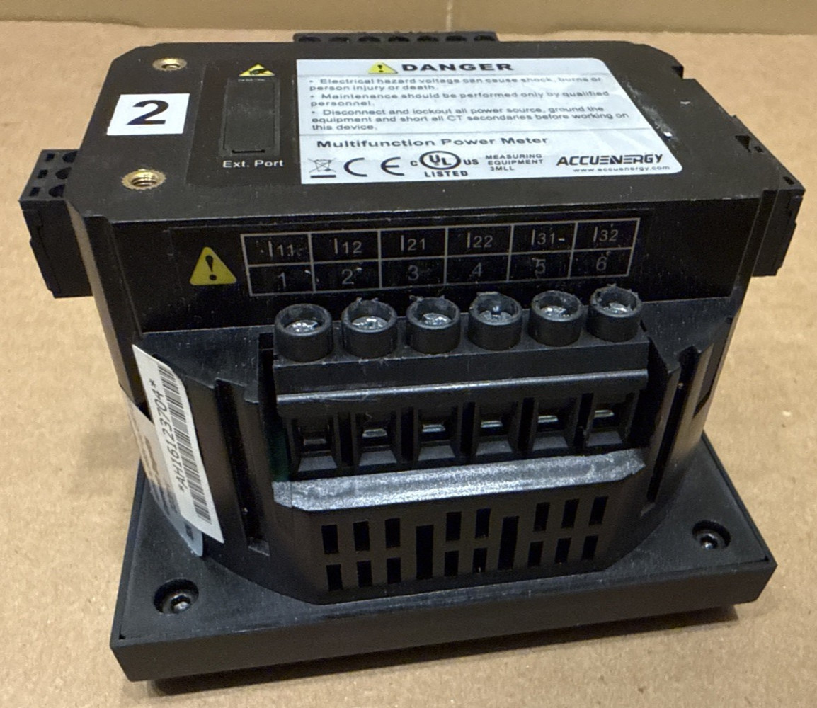 Accuenergy Acuvim IIR-M-333-P1 Power Energy Meter Same As Pictures
