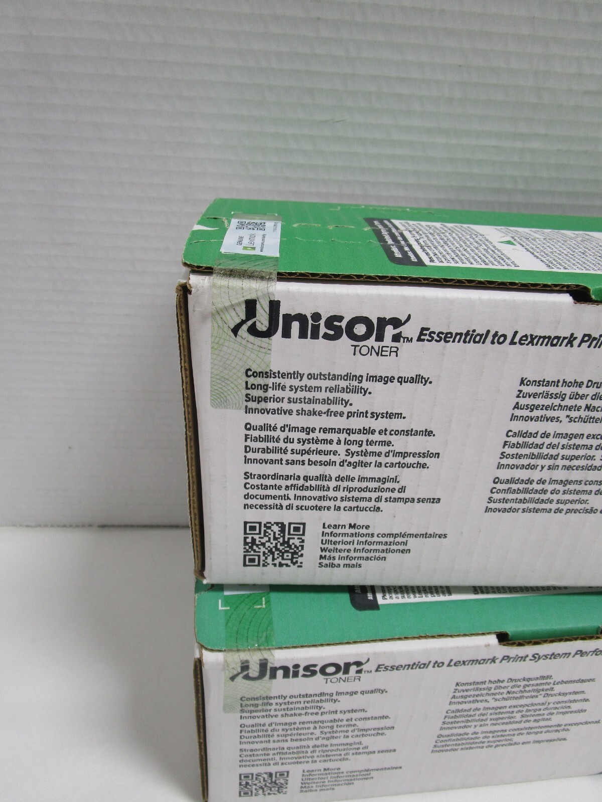 LEXMARK 20N10Y0 20N10C0 YELLOW CYAN Return Program Print Cartridge LOT OF 2 NEW