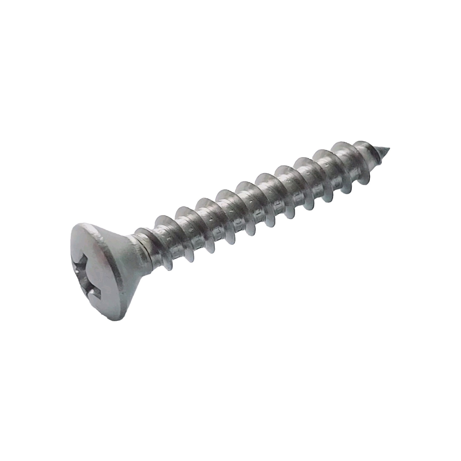 #14 Self Tapping Sheet Metal Screws Phillips Oval Head Stainless Steel All Sizes