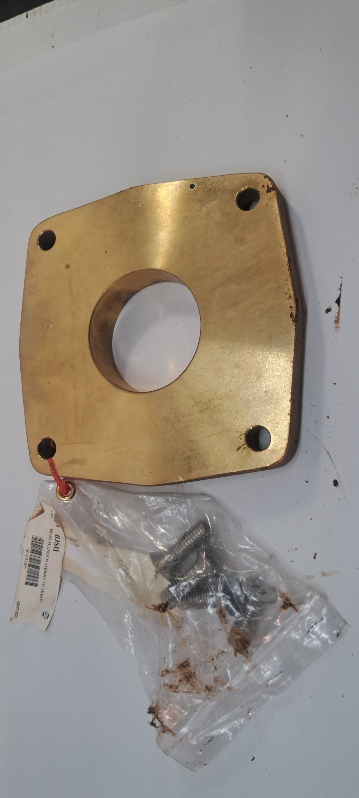 AKRON BRASS Adapter Plate B3SH 3″ Swing Out Valve Apparatus 106955 Flange