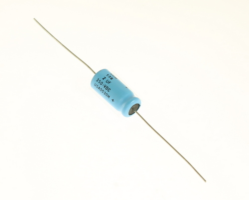 5x 2uF 350V Axial Electrolytic Aluminum Capacitor DC 2mfd 350VDC 105C USA