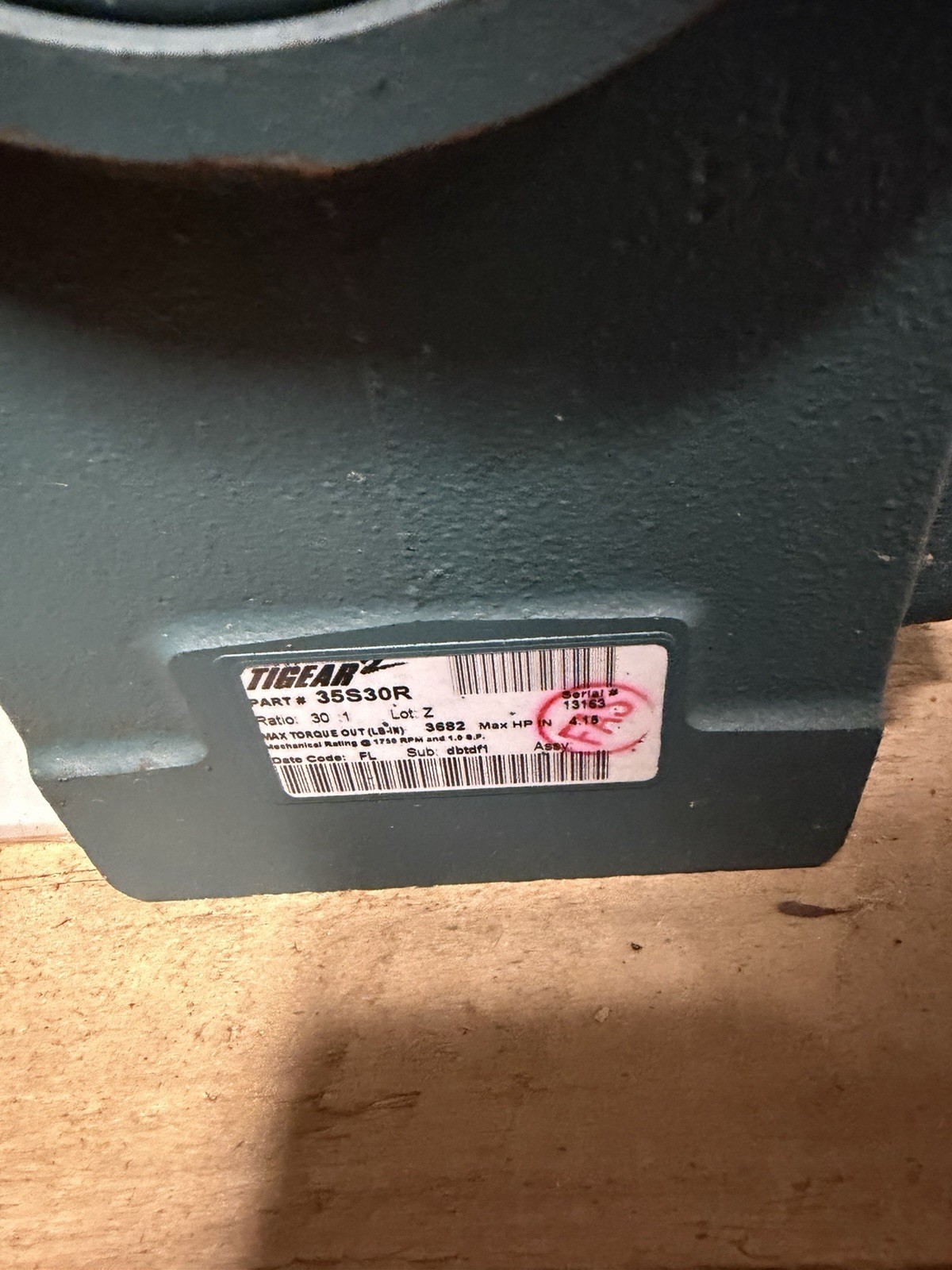 NEW DODGE 35S40L TIGEAR-2 REDUCER