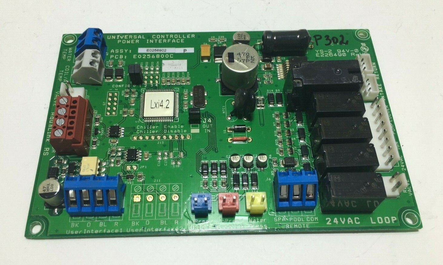 JANDY E0256902 P Universal Controller Power Interface E0256800C LXi4.2 #P302