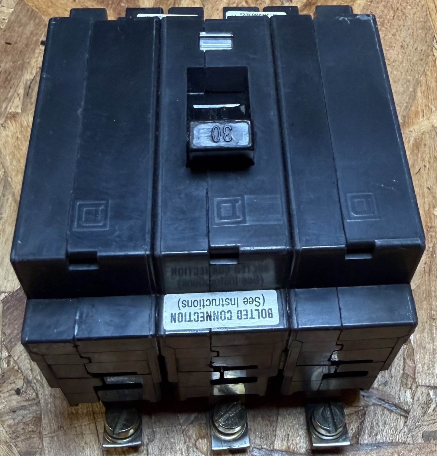 Square D EHB34030 3 Pole Circuit Breaker