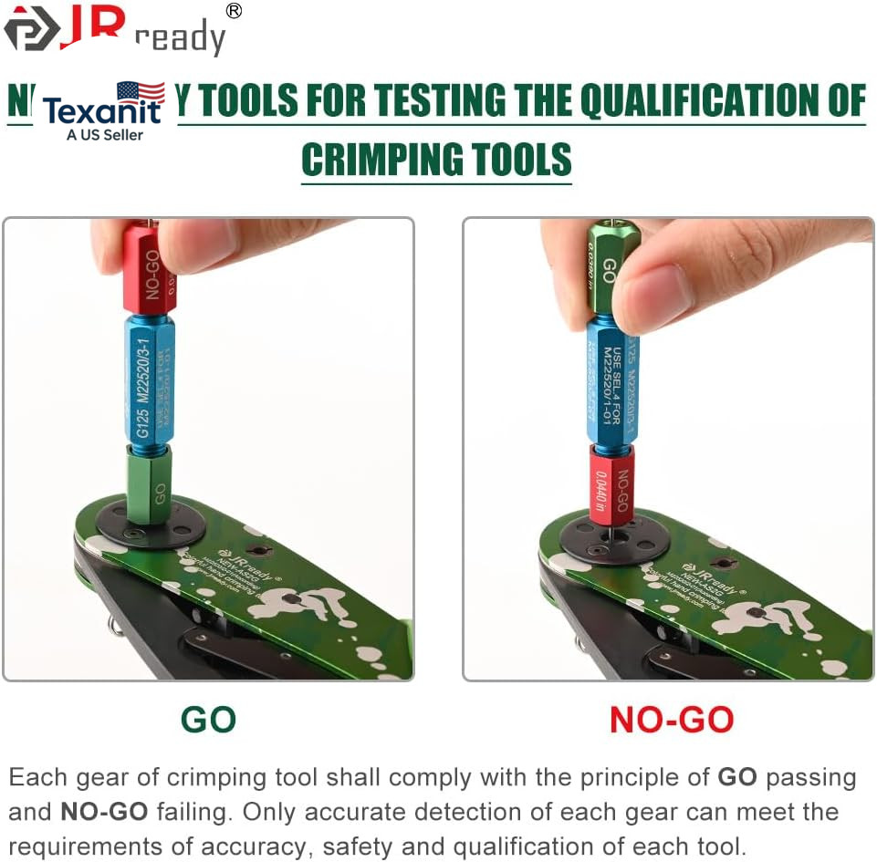 ST2060-AS2G M22520 2 01 Indent Crimper Kit NEW-AS2G 615717 Aviation Crimp Tool a