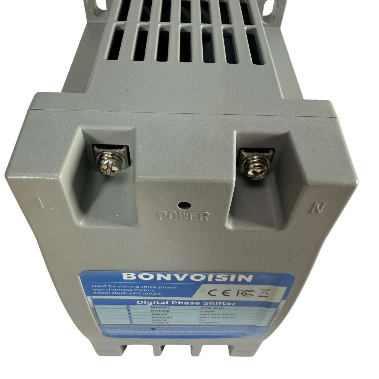 Bonvoisin Single Phase to 3 Phase Converter 2HP (1.5kW) Digital Shifter CPS-2HP