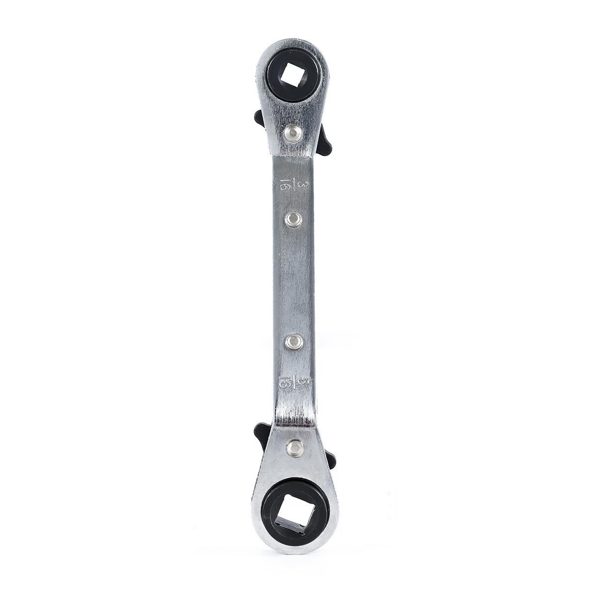 3/8” to 1/4”, 5/16” x 1/4” Refrigeration Hvac Service Wrench Set+Hex Bit Kit