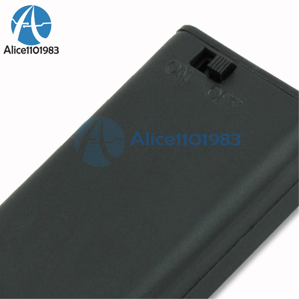1/2/5PCS AA 2A Battery Holder Box Case with ON/OFF Switch Cover for 2AA Battery