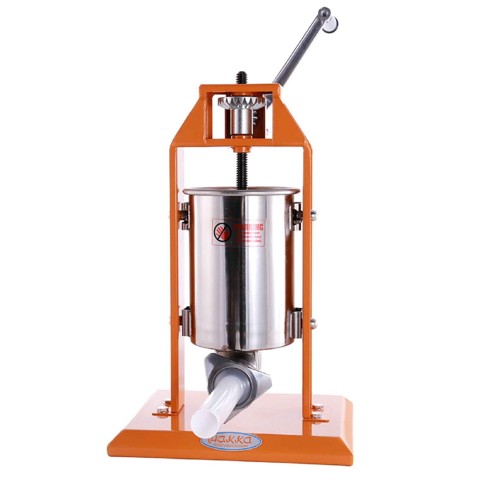 Hakka 3L 7lb Sausage Stuffer Manual Meat Maker Press Filler Pork Filling Machine