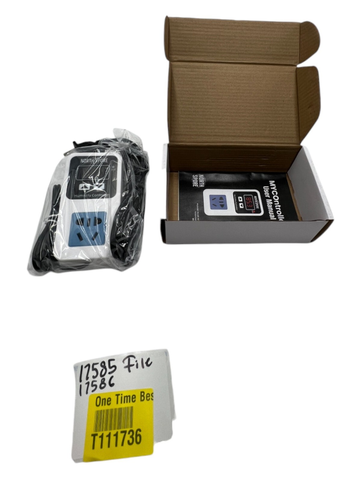 (QTY 2) North Spore W2023 MYCOntroller Humidity Controller Hygrometer 110-220V