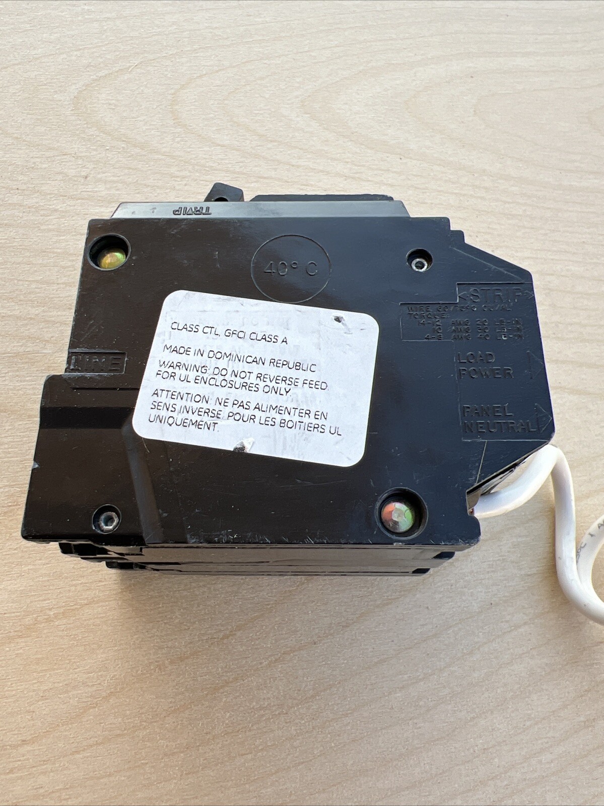 GE Ground Fault Circuit Interrupter 50A 120/240 VAC THQL2150GFT2