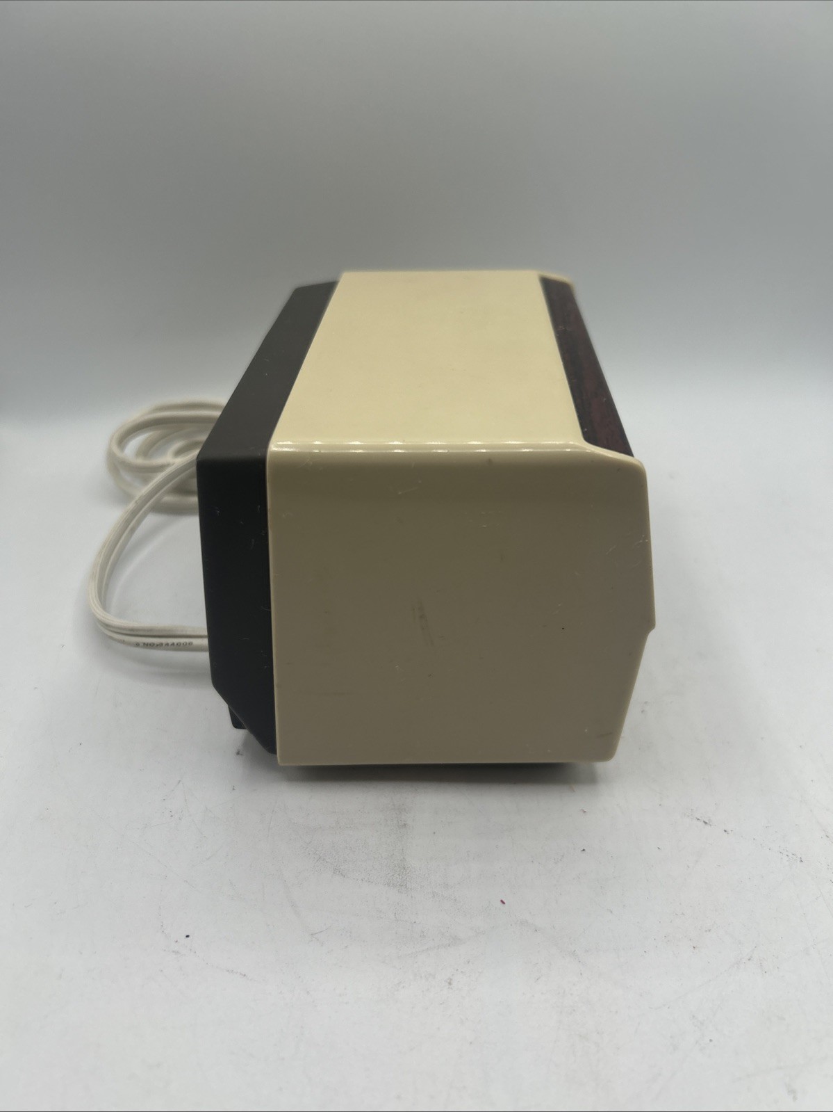 Vintage Panasonic Pencil Sharpener Auto Stop Electric Beige Model KP110 TESTED