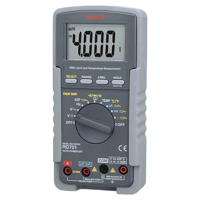 Sanwa RD701 | Digital Multimeter with True RMS + High Input Impedance